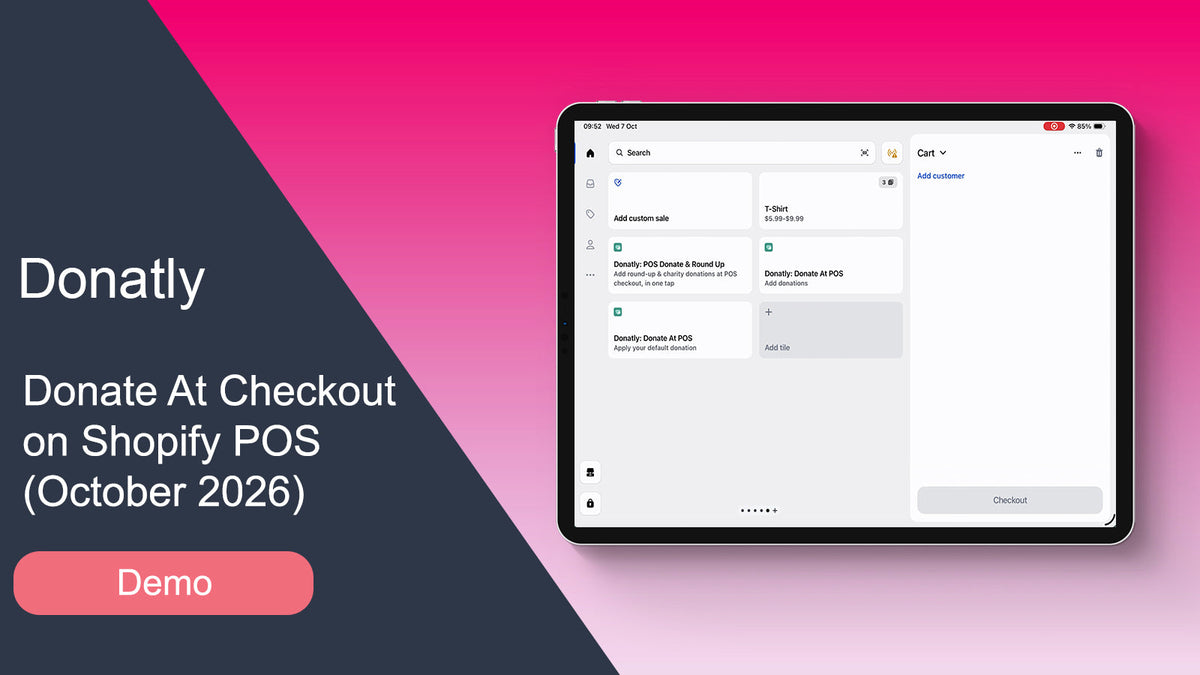Donatly: Donate At Checkout on Shopify POS (October 2026)