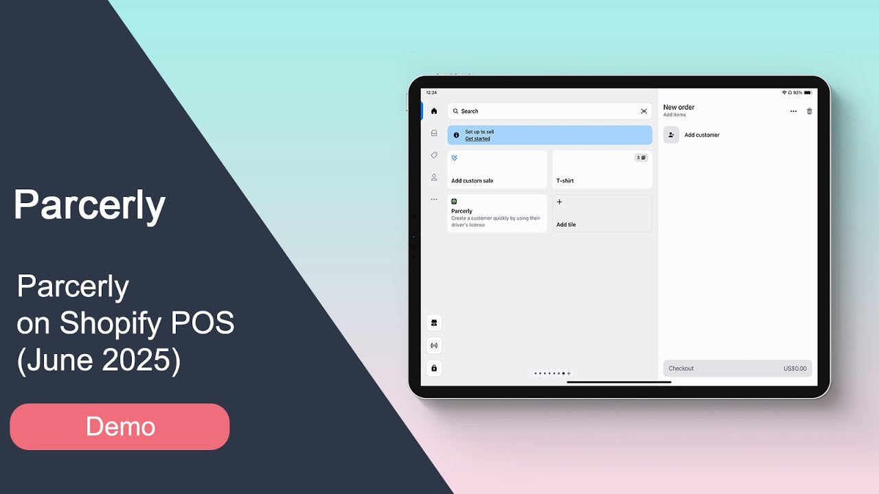 Parcerly on Shopify POS (June 2025)