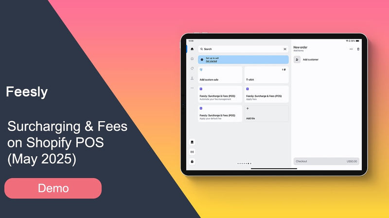 Feesly: Surcharging & Fees on Shopify POS (May 2025)